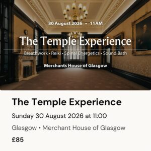 The Temple Experience | 30th August 2026 (11:00-12:30)